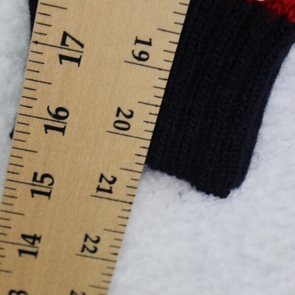 J Crew Sequin Mohair Sweater Womens Small Red Black Wool Blend Holiday  Preppy - Picture 7 of 8